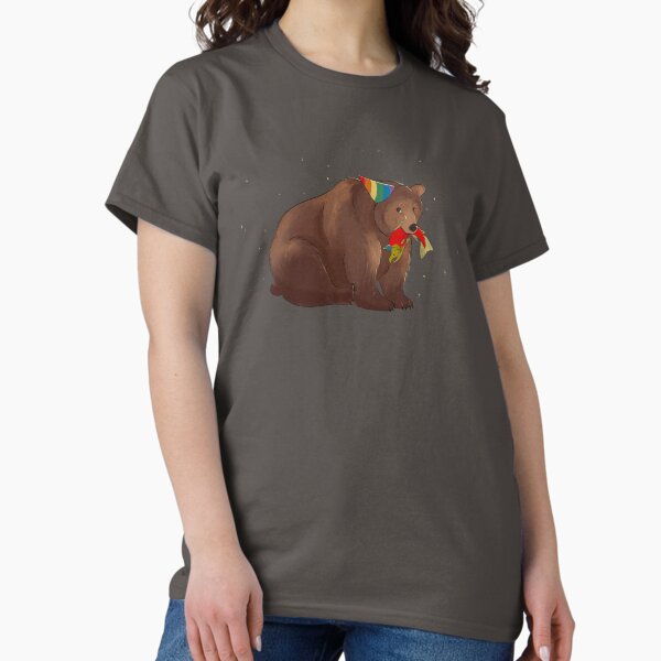 Party Bear and Party Salmon Classic T-Shirt