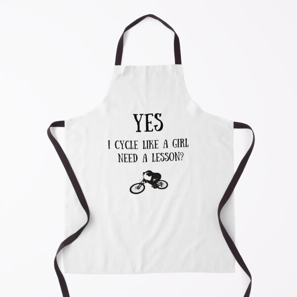 Item preview, Yes, I cycle like a girl. Need a lesson? designed and sold by TheGreenGoat.