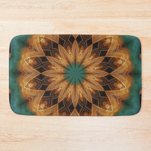 Item preview, Copper Turquoise Mandala designed and sold by Ksaavet.