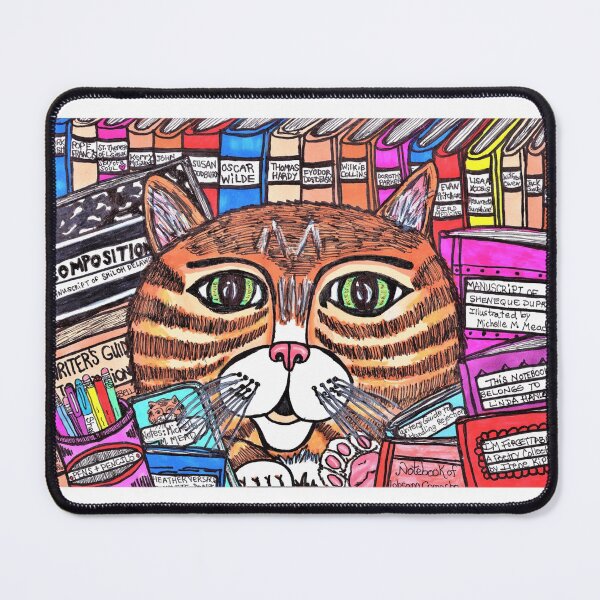 Item preview, The Literary Cat designed and sold by Michelle Mead.