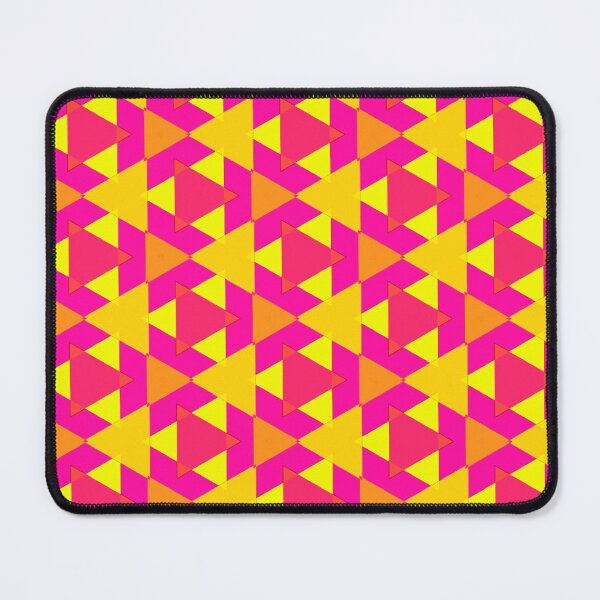 Item preview, Orange, Yellow, Pink Triangle Geometric Pattern designed and sold by LaRoach Digital Arts.