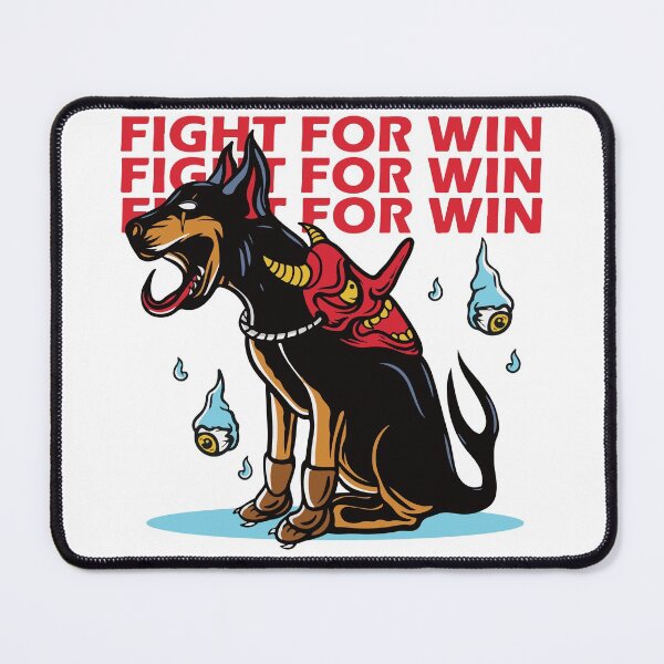 Aperçu de l'œuvre Combat de chien japonais pour la victoire créée et vendue par HichamMissiame.