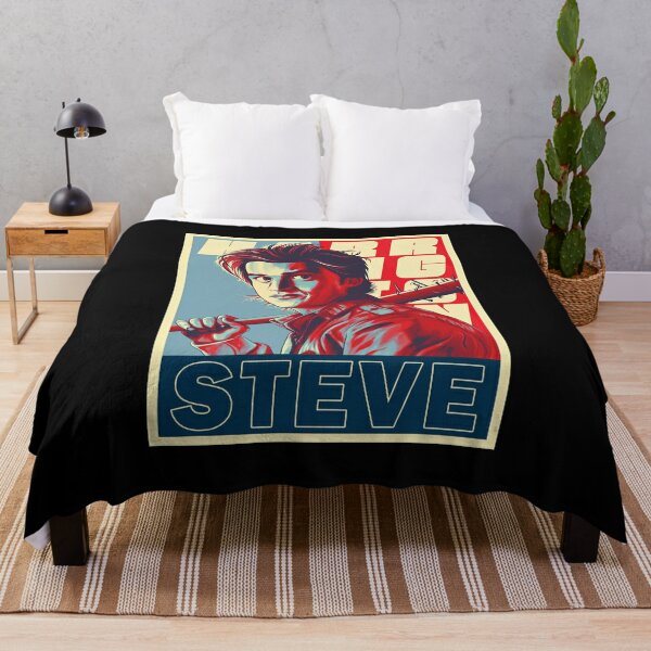  Bedding, Joe Keery Steve Harrington Throw Blanket