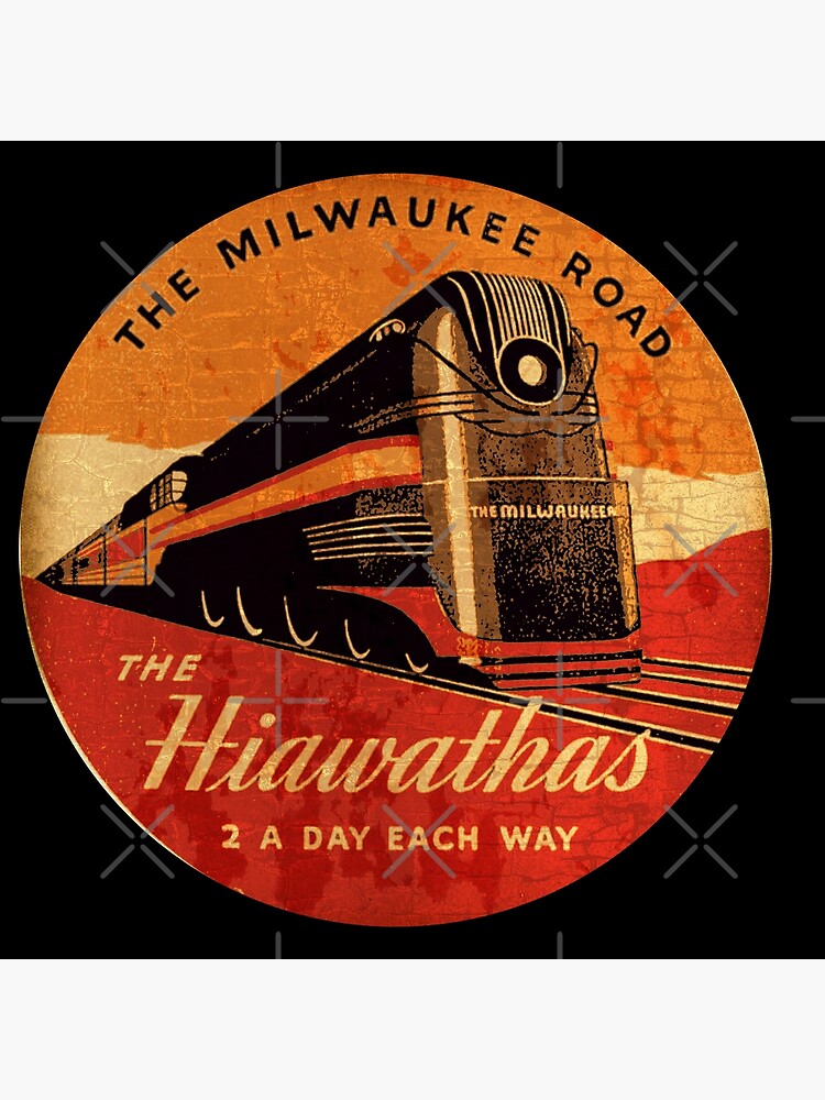 The Hiawatha's Milwaukee road Railway by midcenturydave