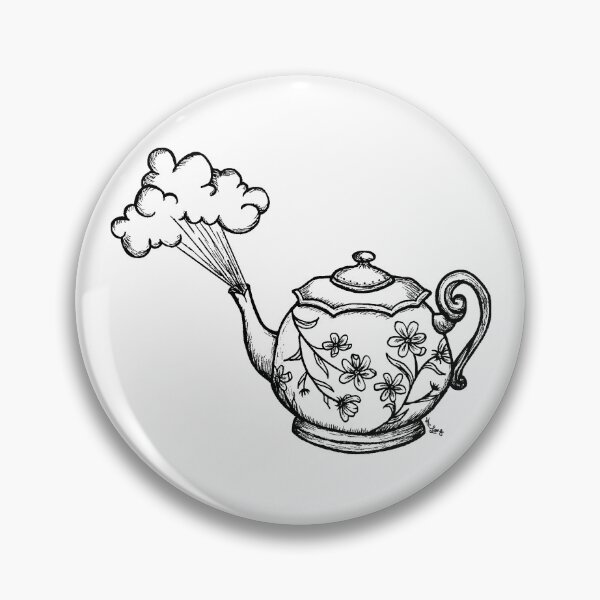 Item preview, Teapot Illustration designed and sold by Kelsey Lang.