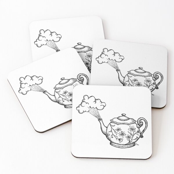 Item preview, Teapot Illustration designed and sold by Kelsey Lang.