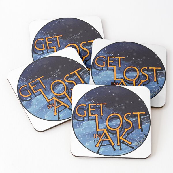 Item preview, GET LOST IN AK v2 designed and sold by djamorartworks.