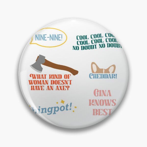 Item preview, Brooklyn 99 quotes designed and sold by Emma Tams.