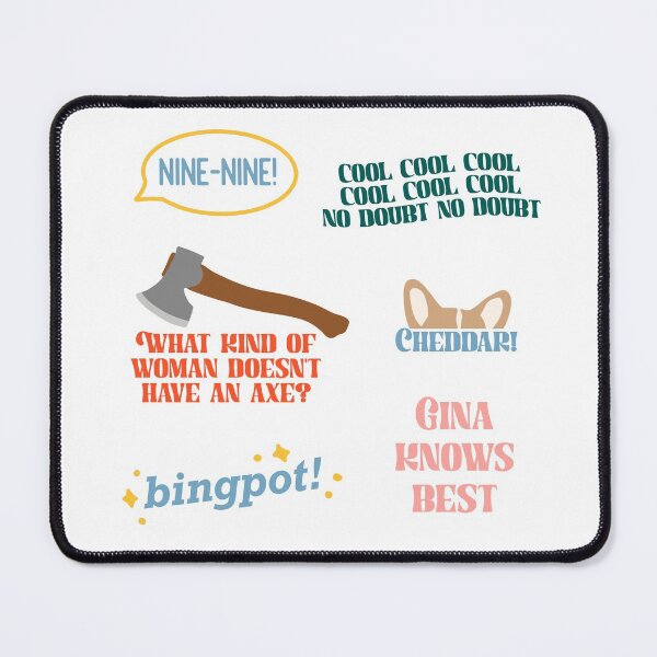 Item preview, Brooklyn 99 quotes designed and sold by Emma Tams.