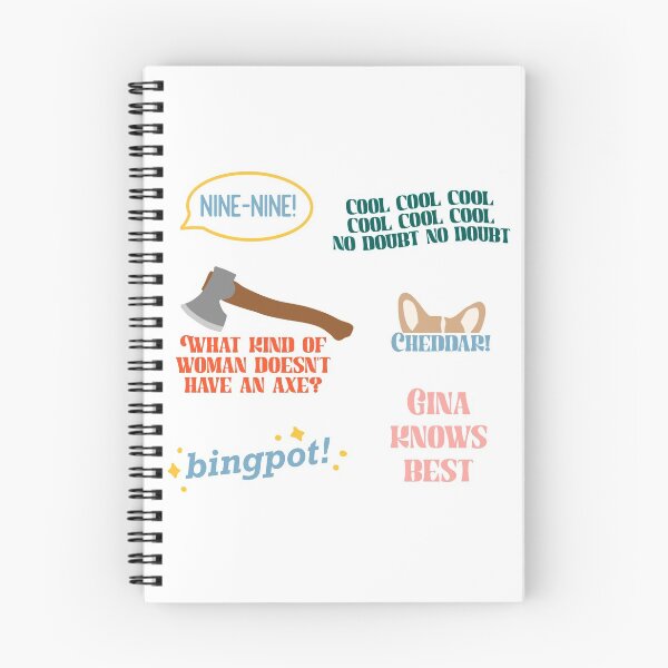 Item preview, Brooklyn 99 quotes designed and sold by Emma Tams.