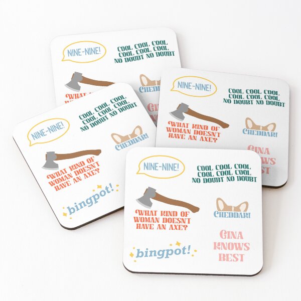Item preview, Brooklyn 99 quotes designed and sold by Emma Tams.