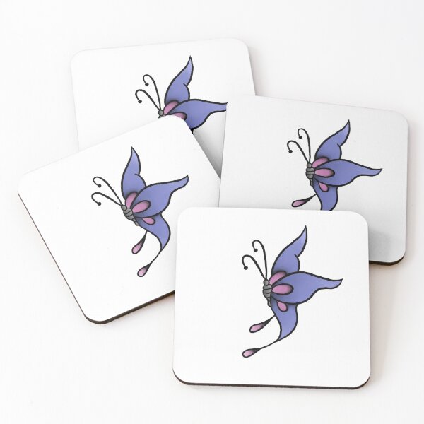 Item preview, Lilac and pink butterfly -  traditional  tattoo designed and sold by morganbethdraws.