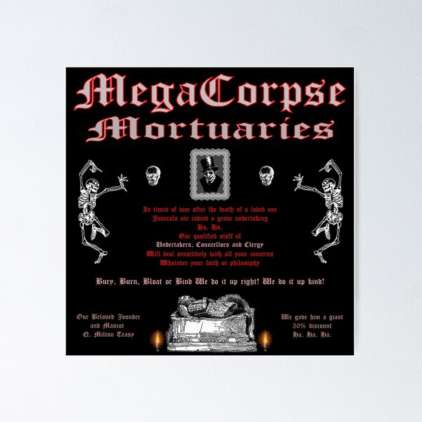 Item preview, MegaCorpse Black 2 designed and sold by HitGear-1.