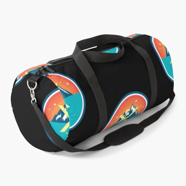 Item preview, XRP Mountain Badge Sunset Lake Crypto Cryptocurrency designed and sold by Bitcoin-Fashion.