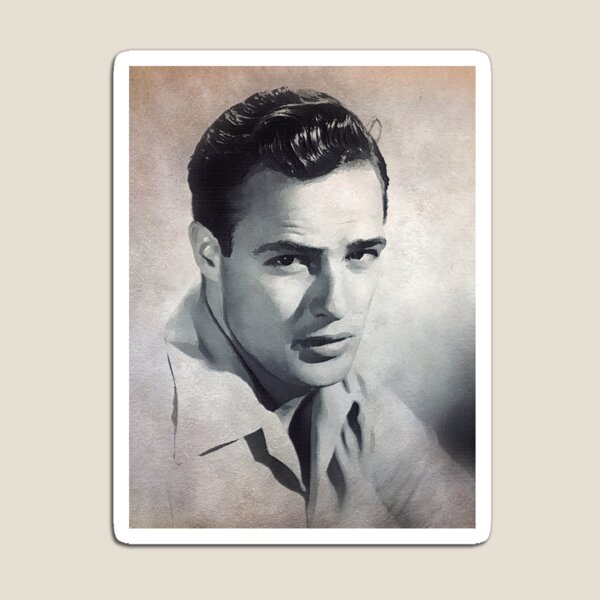 Vista previa del artículo con la obra «Marlon Brando - Art - D23», diseñado y vendido por DecoWords.