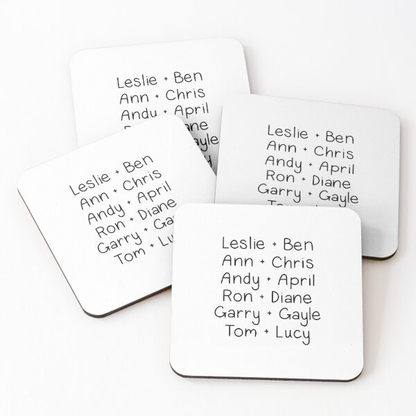 Item preview, Parks & Rec Couples designed and sold by H-H-M.
