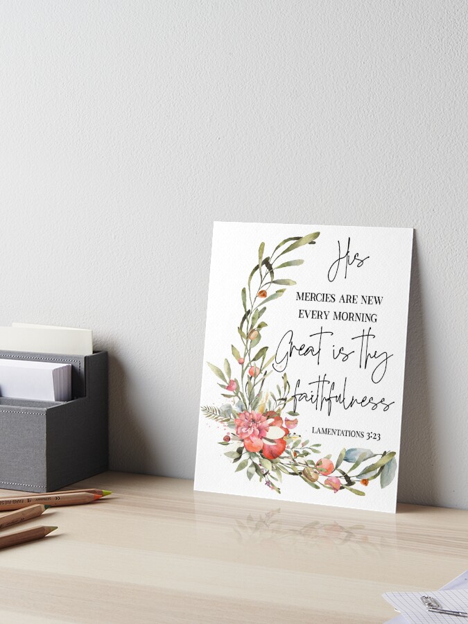 New Mercies Every Morning {Velcro Tag} New Mercies Every Morning {Velcro Tag}