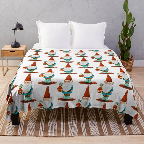 Item preview, gnometto con lanterna designed and sold by annaelisav8.