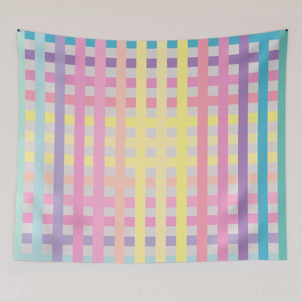 Item preview, pastel pattern - crossed stripes designed and sold by greatnorris.