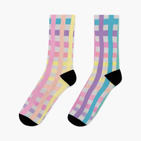 Item preview, pastel pattern - crossed stripes designed and sold by greatnorris.