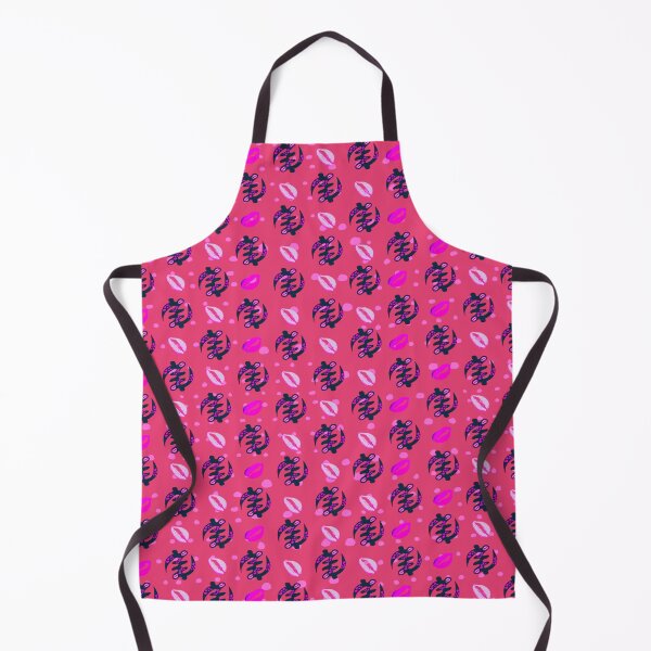Item preview, Pink West African God Symbol Cowrie Shell Textile Art Pattern designed and sold by BlackArt Cafe.