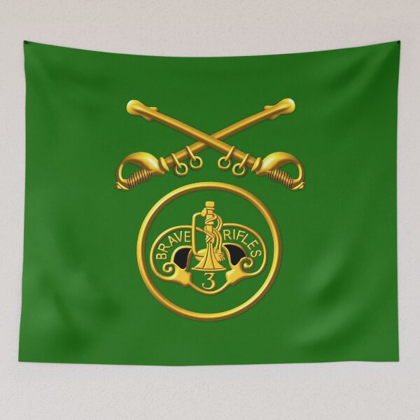 Item preview, 3rd Armored Cavalry Regiment ACR “Brave Rifles”  designed and sold by SoldierAlways.