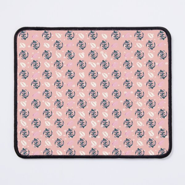 Item preview, Pink West African Adinkra God Symbol Cowrie Shell Textile Art Pattern designed and sold by BlackArt Cafe.