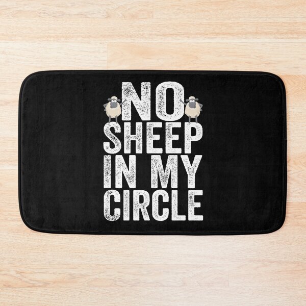 Item preview, funny No Sheep In My Circle nice tee for mens and womes designed and sold by mangoshop1.