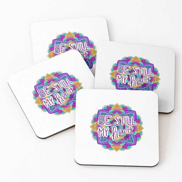 Item preview, Motivational Mandalas - Be Still My Heart designed and sold by jmm0015.