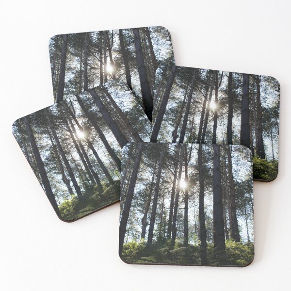 Item preview, Sunshine through branches and trees designed and sold by Mahirov Shop.