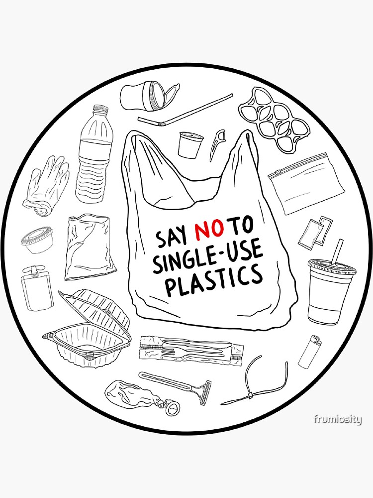 Poster Drawing on Say No To Plastic Bags // Stop Plastic Pollution Drawing  // Poster Making - YouTube
