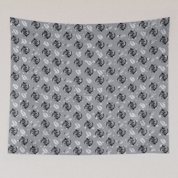 Item preview, West African Ghana Adinkra God Symbol Cowrie Shell Pattern designed and sold by BlackArt Cafe.