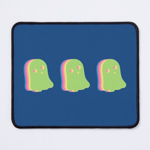 Item preview, 3 cute ghosts for halloween - pastel rainbow designed and sold by greatnorris.