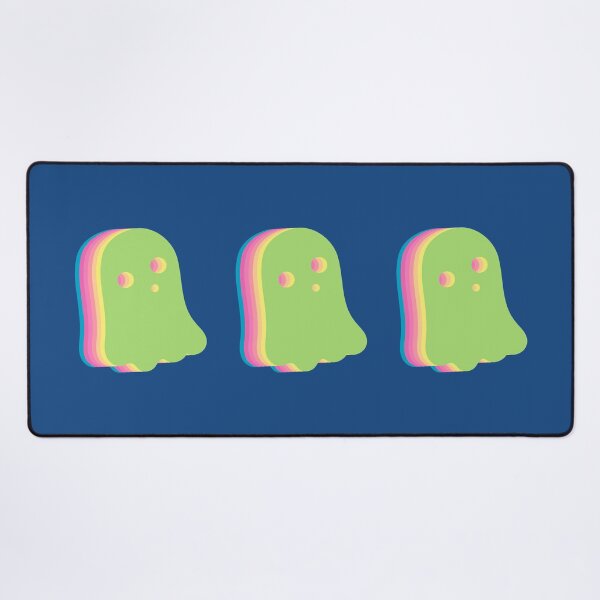 Item preview, 3 cute ghosts for halloween - pastel rainbow designed and sold by greatnorris.