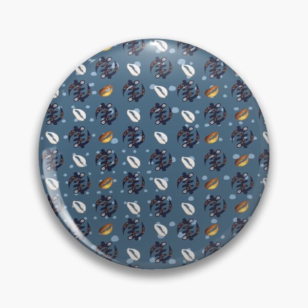 Item preview, Ghana West Africa Adinkra God Symbol Cowrie Shell Textile Art Pattern designed and sold by BlackArt Cafe.