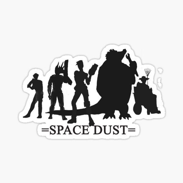 space dust Sticker