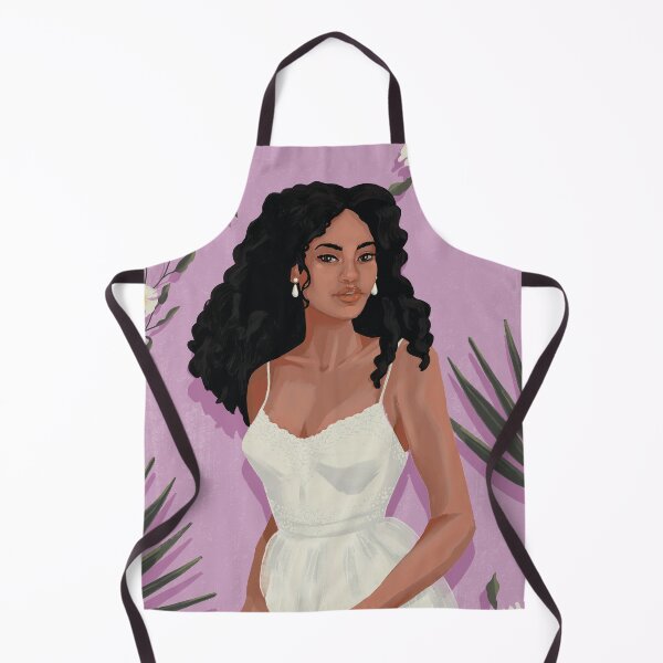 Coco Portrait - Lilac Apron