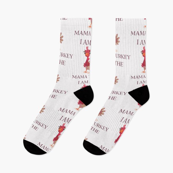 Item preview, I am the mama turkey, funny Thanksgiving designed and sold by Auntieck.