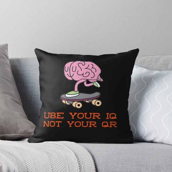 Item preview, Use your IQ not your QR designed and sold by art-fox.