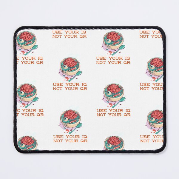 Item preview, Use your IQ not your QR designed and sold by art-fox.