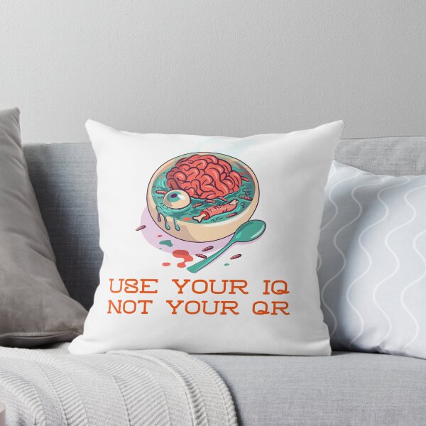 Item preview, Use your IQ not your QR designed and sold by art-fox.