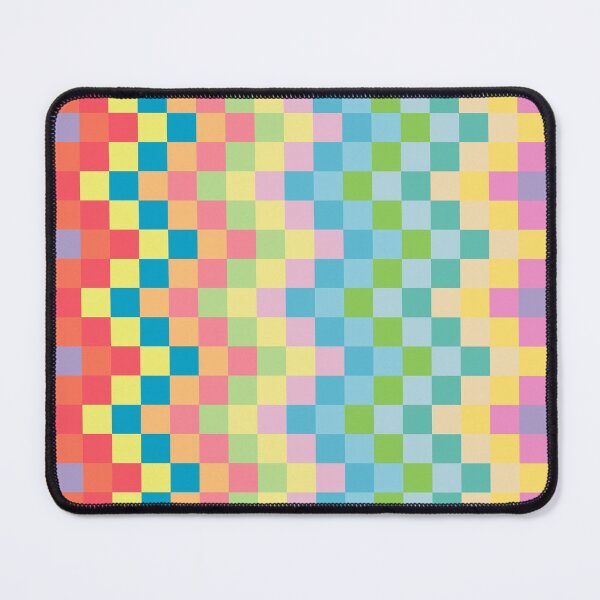 Item preview, pastel pattern - squares - pixel designed and sold by greatnorris.