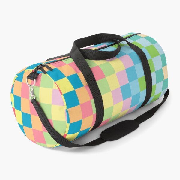 Item preview, pastel pattern - squares - pixel designed and sold by greatnorris.