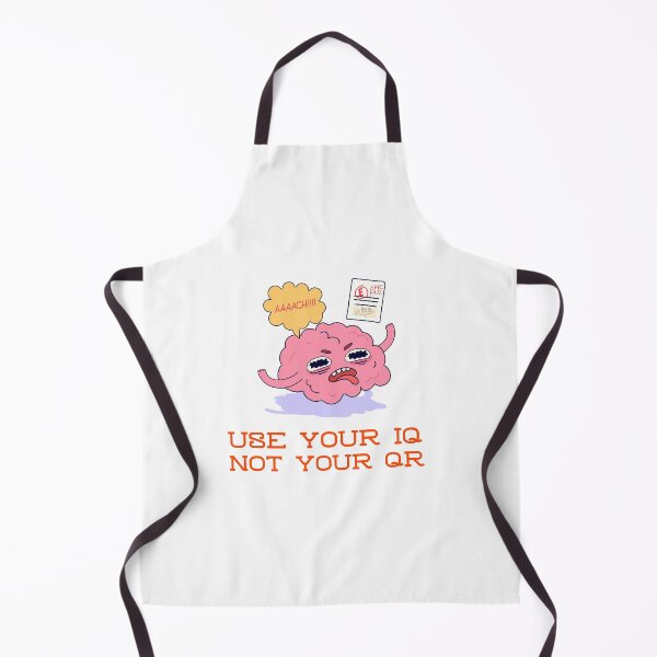Item preview, Use your IQ not your QR designed and sold by art-fox.