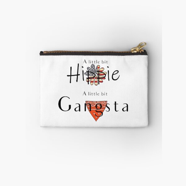 Item preview, Hippie Gangsta Funny Design A Little Bit Hippie Gangsta designed and sold by Swigalicious.
