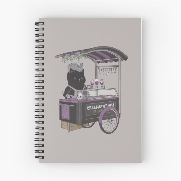 Item preview, Creamatorium Cat Ice Cream Cart designed and sold by FlutesLoot.