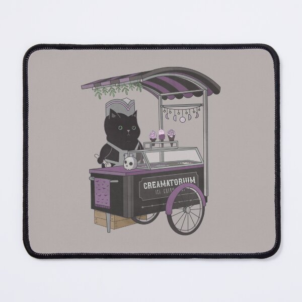 Item preview, Creamatorium Cat Ice Cream Cart designed and sold by FlutesLoot.