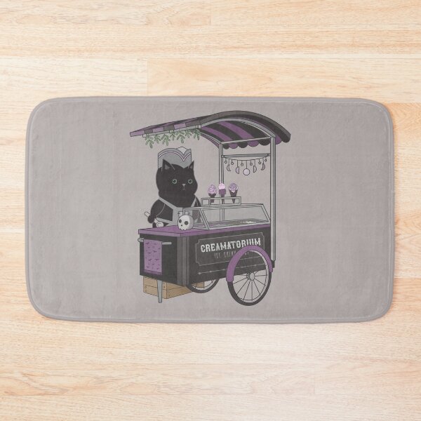 Item preview, Creamatorium Cat Ice Cream Cart designed and sold by FlutesLoot.