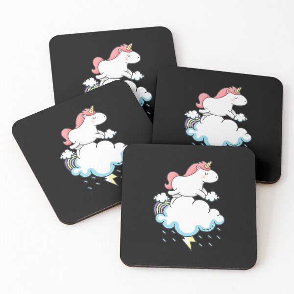 Item preview, Unicorn thunder pink designed and sold by Phoenix-27.