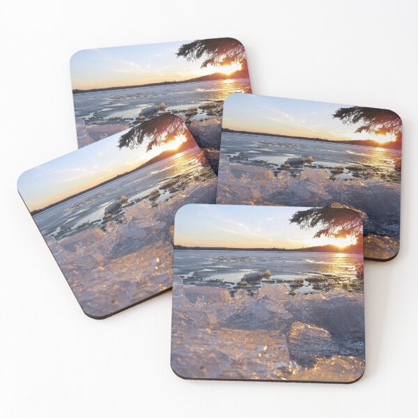 Item preview, Ice Heaves at Sunset designed and sold by Debbie Center.